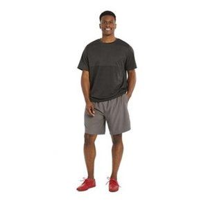 Reebok Short Sleeve Tech Tops, Size XL - Asphalt